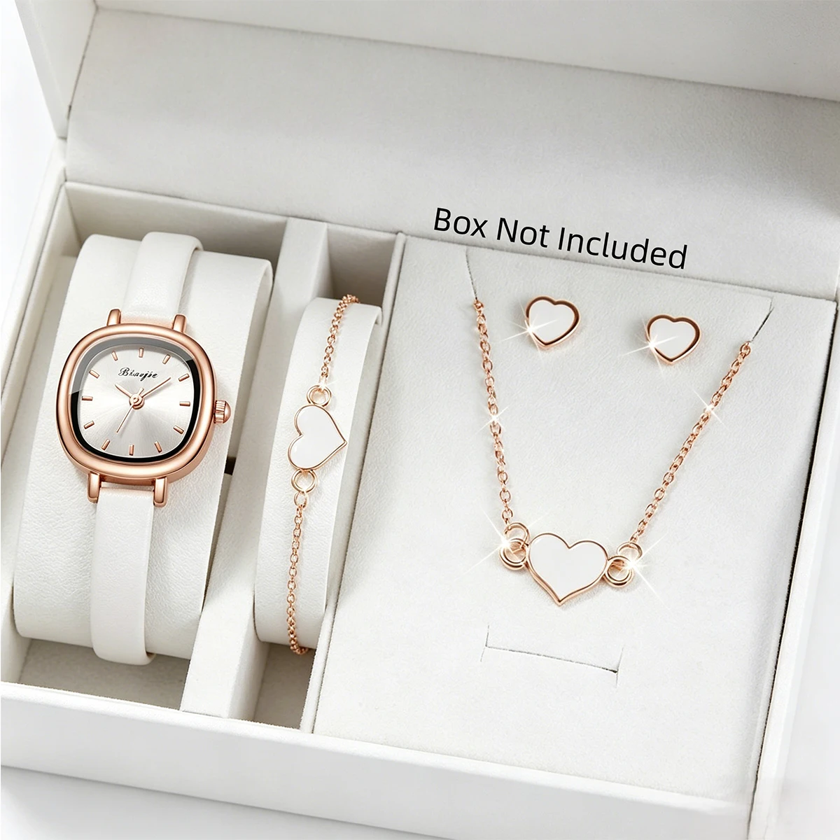 Fine Jewelry Watches Women - 5PCS 패션 스퀘어 다이얼 여성 쿼츠