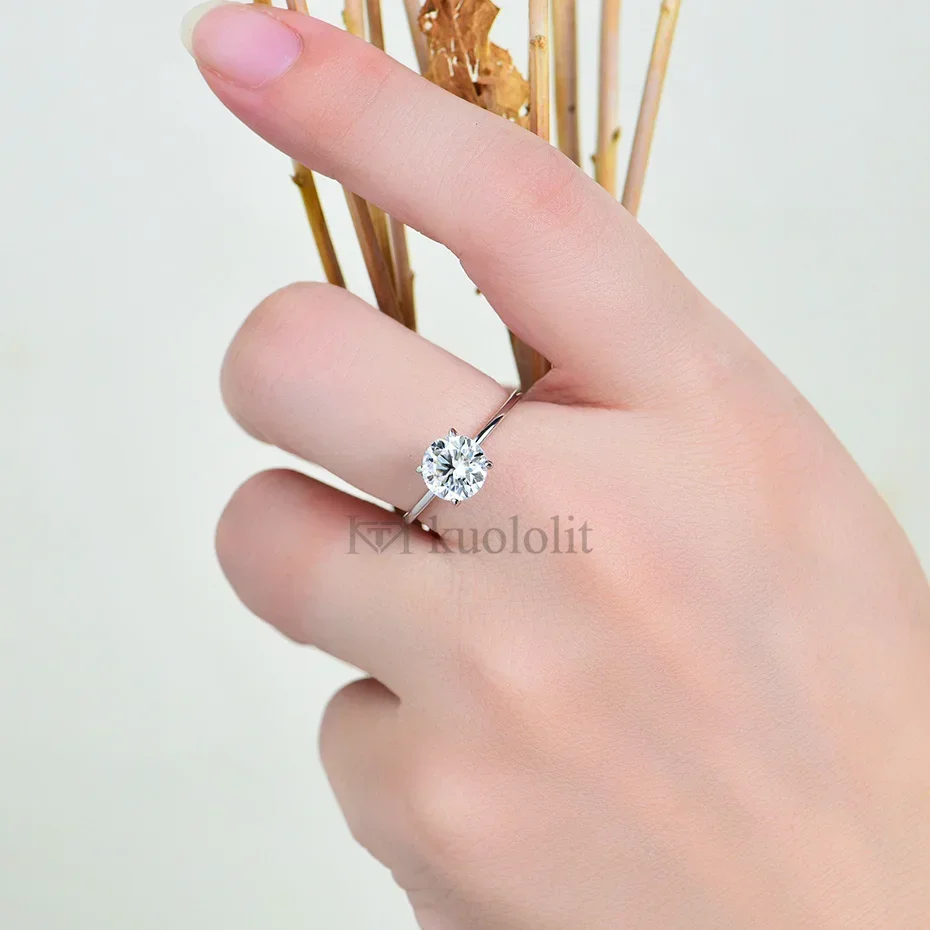 Luxury Gifts Jewelry & Watches Namfleg Mostar - 1CT‑2CT 라운드 컷 8.0mm D 컬러