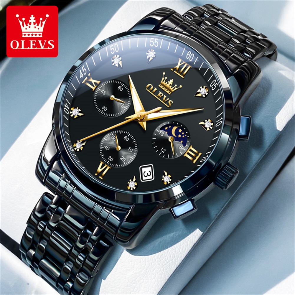 Jewelry Style Watches - OLEVS 인기 남성용 시계 스테인레스 스틸