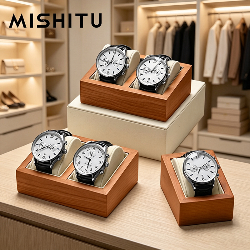 MISHITU 단단한 나무 시계 보관 상자 남성용 손목 - Jewelry Style Watches 리뷰 및 가격