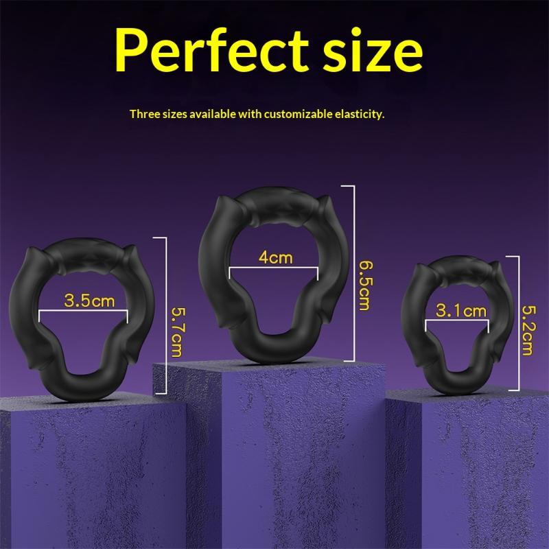 3개/세트 남성용 콕링, 사정 지연 페니스 링, 섹스  - Couple Ring Set 리뷰 및 가격
