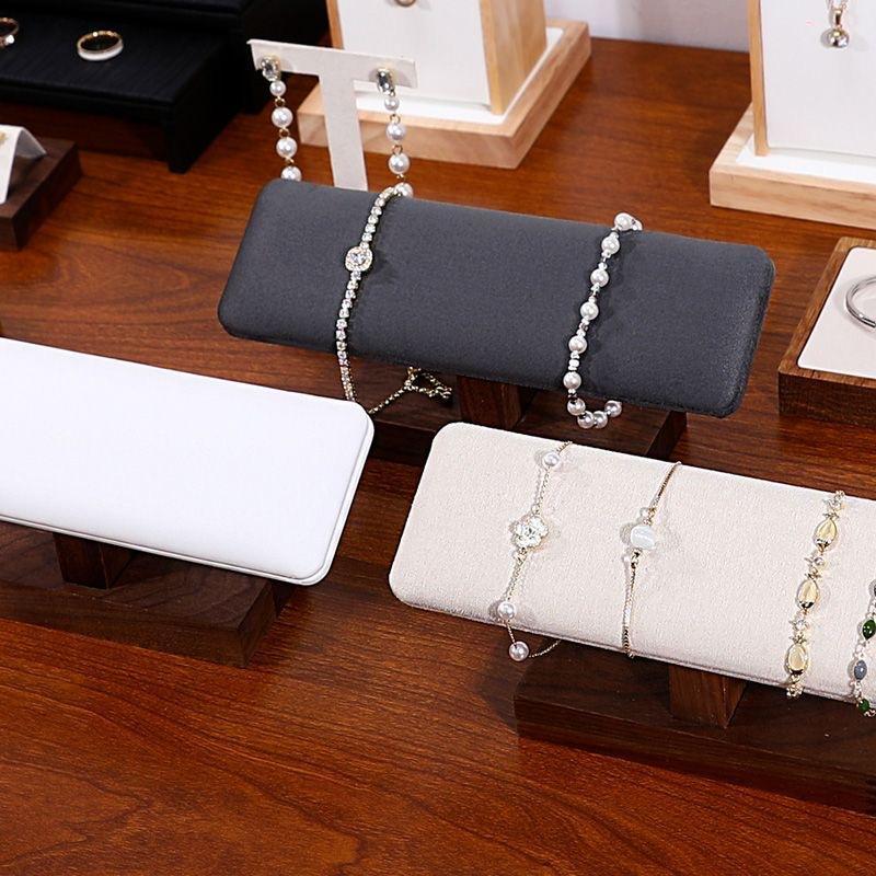 월넛 원목 주얼리 디스플레이 랙 휴대용 팔찌 시계 비즈 - Jewelry And Watches Exhibition 리뷰 및 가격