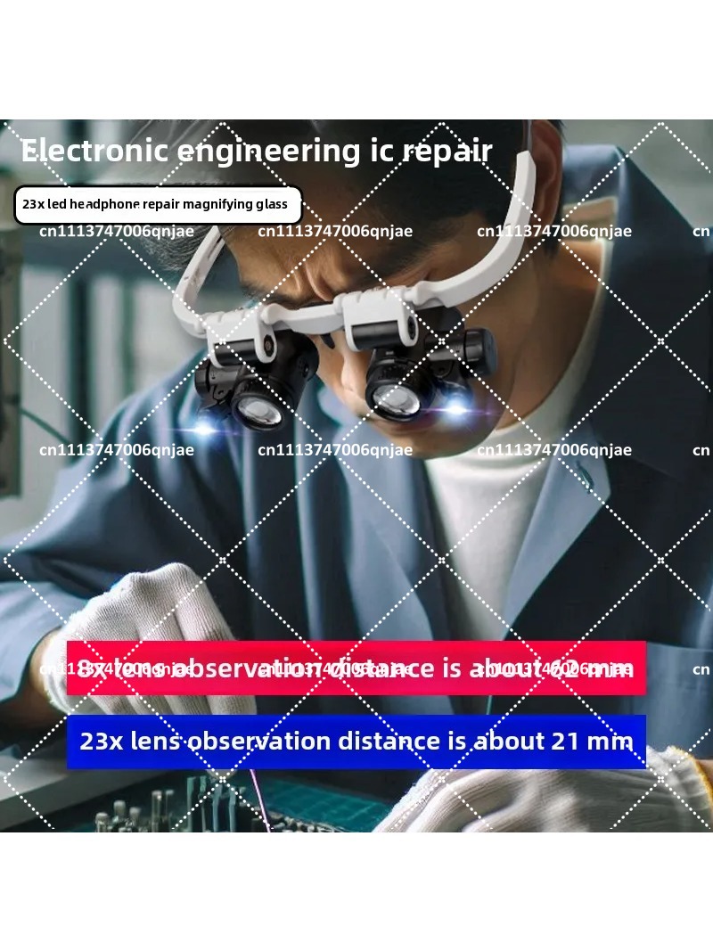 전자제품 수리, 보석 세공, 취미 작업용 23배율 헤드 - Jewelry Repair & Watches Durham Nc 리뷰 및 가격