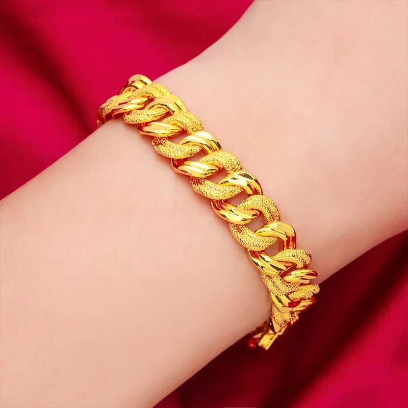 남녀공용 골드 컬러 팔찌, 12mm 와이드 슈퍼 어그레 - Fine Jewelry Watches Women 리뷰 및 가격