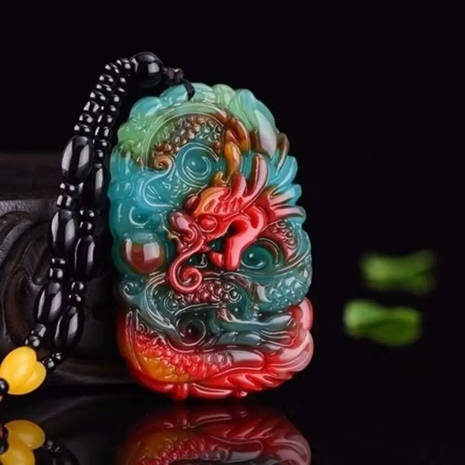 진짜 옥 드래곤 펜던트 목걸이 펜던트 보석 매력 선물  - Luxury Gifts Jewelry & Watches Namfleg Mostar 리뷰 및 가격