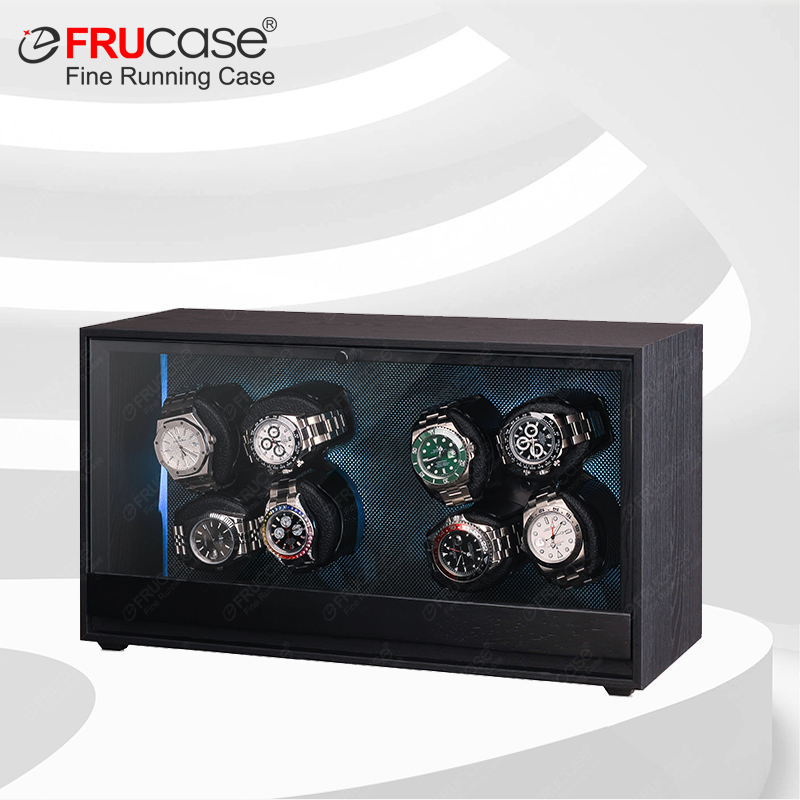 FRUCASE 자동 시계 용 나무 시계 와인 더 4 롤 - Jewelry Rolex Watches 리뷰 및 가격