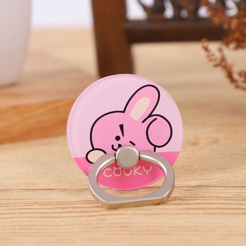 BT21 만화 귀여운 강력 접착식 폰 홀더 카와이 유니 - Couple Ring Set 리뷰 및 가격