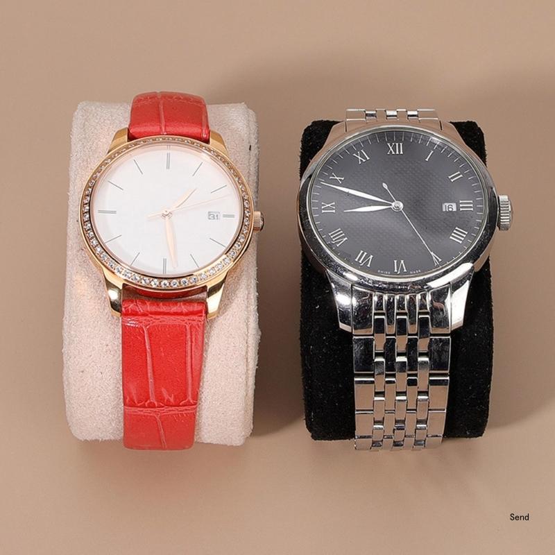 사슴 피부 쿠션 시계 베개 세련된 보석 프리젠 테이션  - Jewelry And Watches Exhibition 리뷰 및 가격