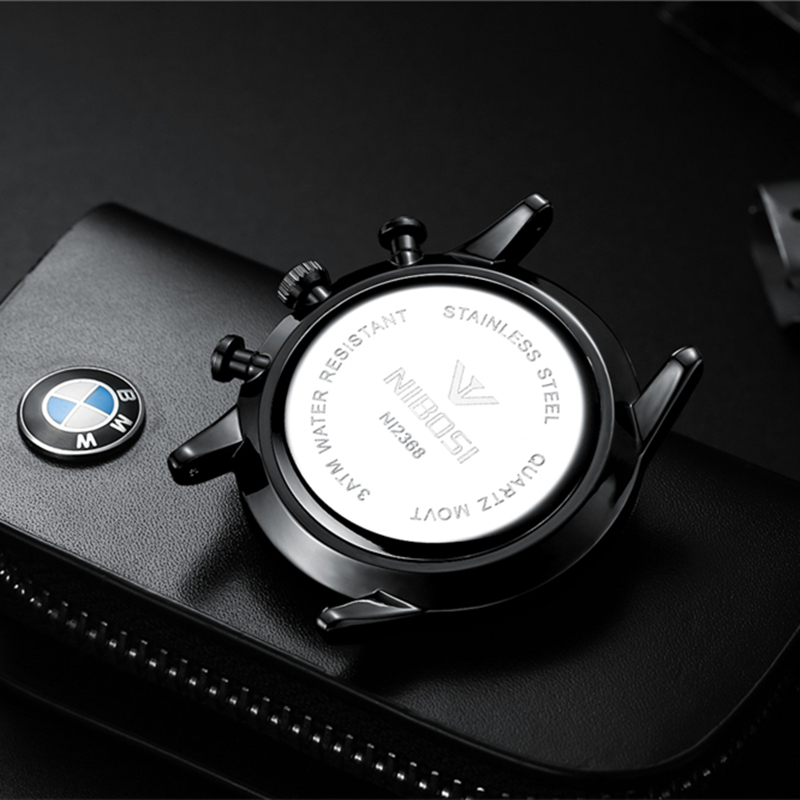 니보시 패션 남성용 시계 탑 브랜드 럭셔리 쿼츠 시계  - Jewelry Style Watches 리뷰 및 가격