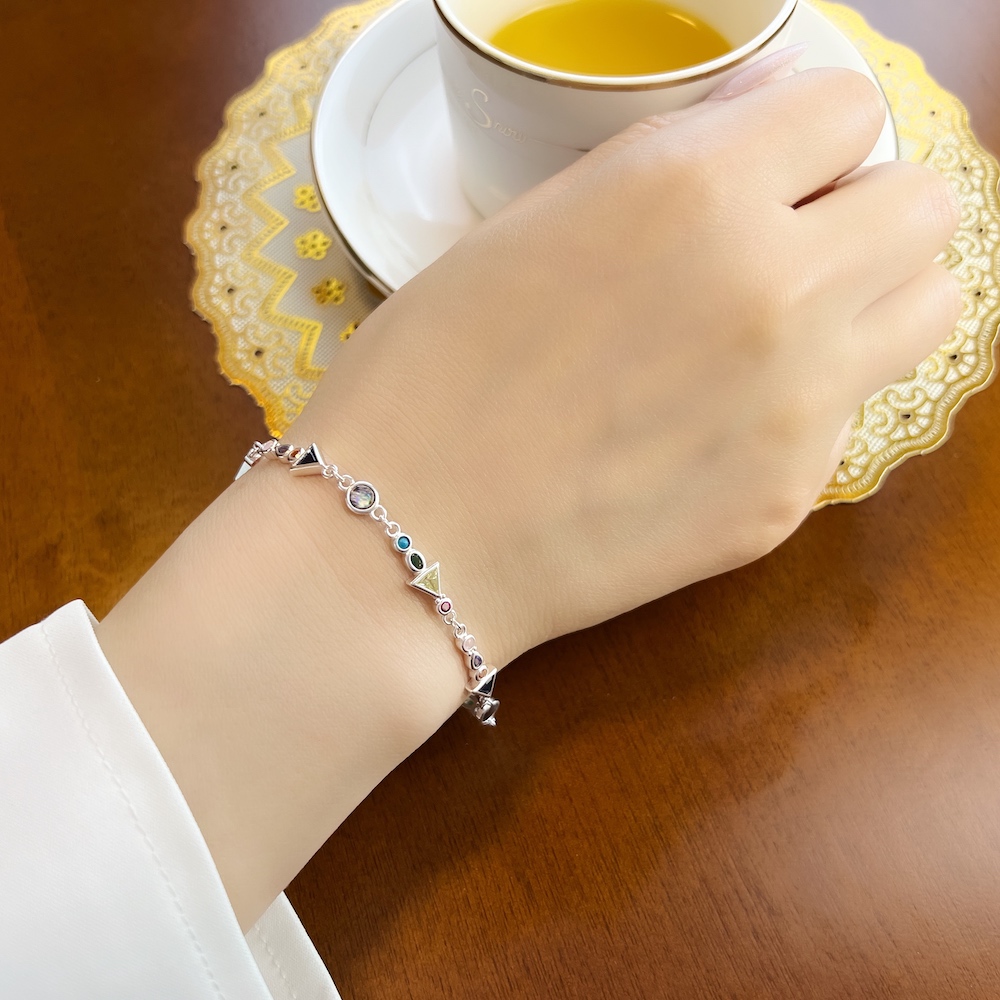 파라다이스 여행 팔찌 여성을위한 새로운 다채로운 링크  - Paradise Jewelry & Watches Dolphin Mall 리뷰 및 가격