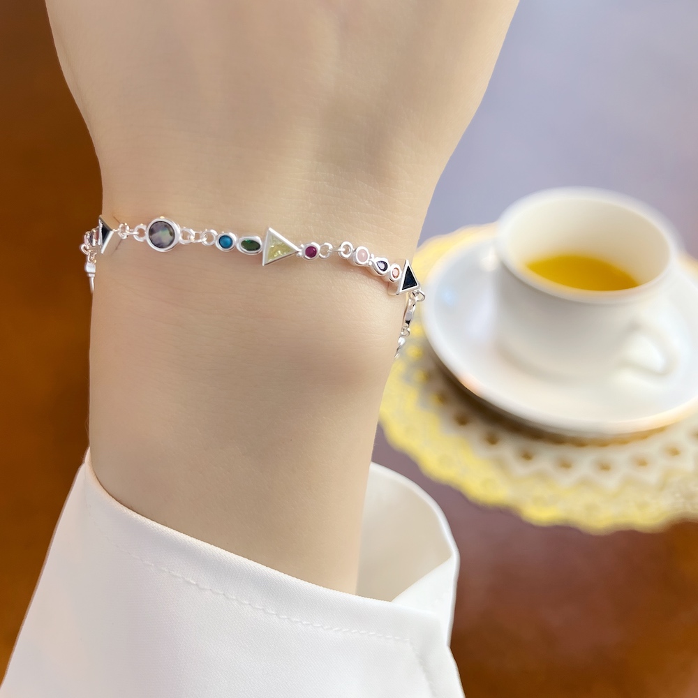 파라다이스 여행 팔찌 여성을위한 새로운 다채로운 링크  - Paradise Jewelry & Watches Dolphin Mall 리뷰 및 가격