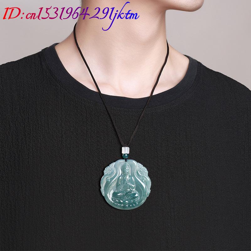 천연 버마산 비취 불상 펜던트 목걸이 원석 진짜 옥 빈 - Luxury Gifts Jewelry & Watches Namfleg Mostar 리뷰 및 가격