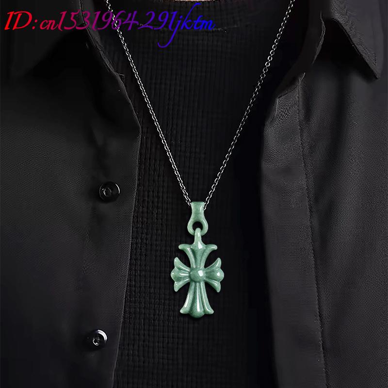 천연 버마산 경옥 십자가 펜던트 목걸이 주얼리 디자이너 - Luxury Gifts Jewelry & Watches Namfleg Mostar 리뷰 및 가격