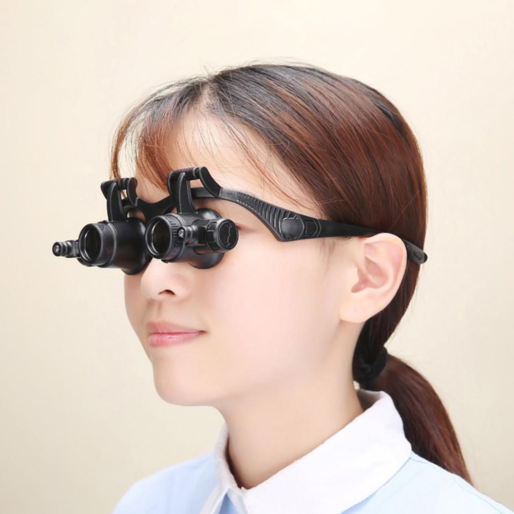 10-25X 헤드웨어형 확대경 LED 조명 포함 보석  - Jewelry Repair & Watches Durham Nc 리뷰 및 가격