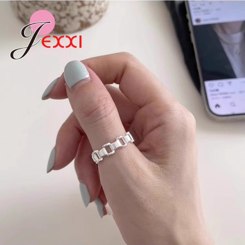 스털링 실버 S925 시계 체인 반지 여성 남성용 패션 - Fine Jewelry Watches Women 리뷰 및 가격