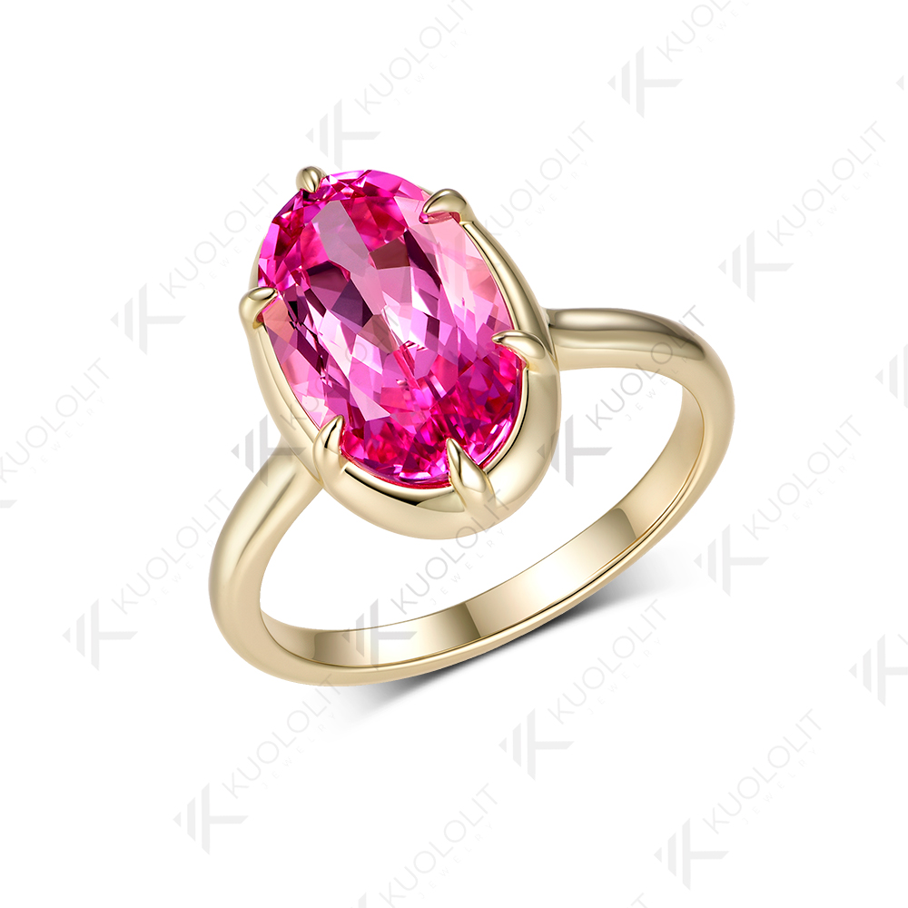 5.5CT 페어 컷 랩 그로운 핑크 사파이어 여성용 맞 - Luxury Gifts Jewelry & Watches Namfleg Mostar 리뷰 및 가격